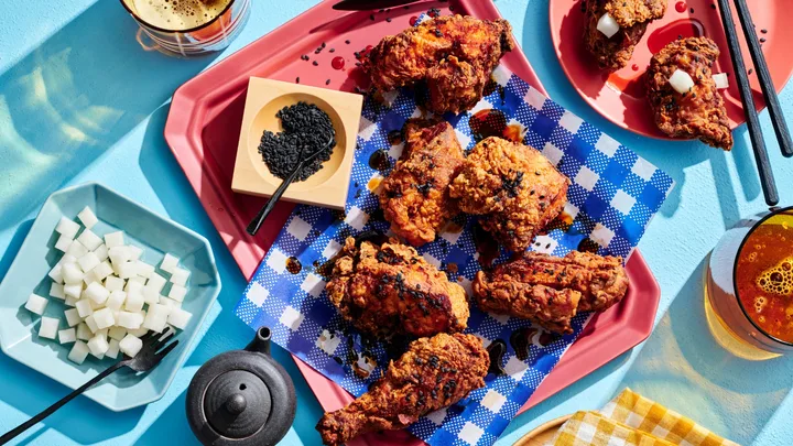 Eun Hee An’s soy glazed Korean fried chicken