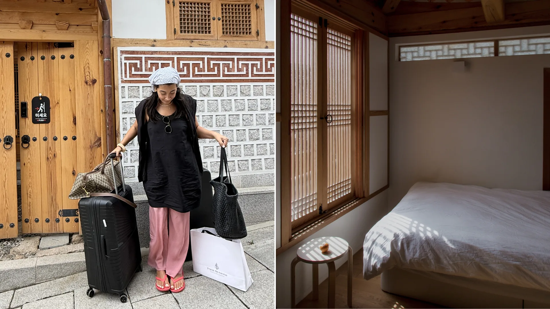 Seoul Hanok airbnb stay in South Korea