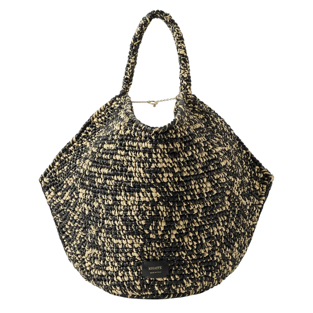 Khaite Lotus Medium Woven Tote