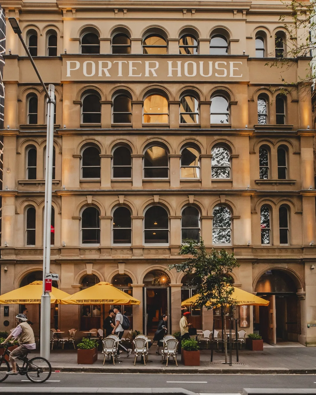 The exteriors of Porter House Precinct