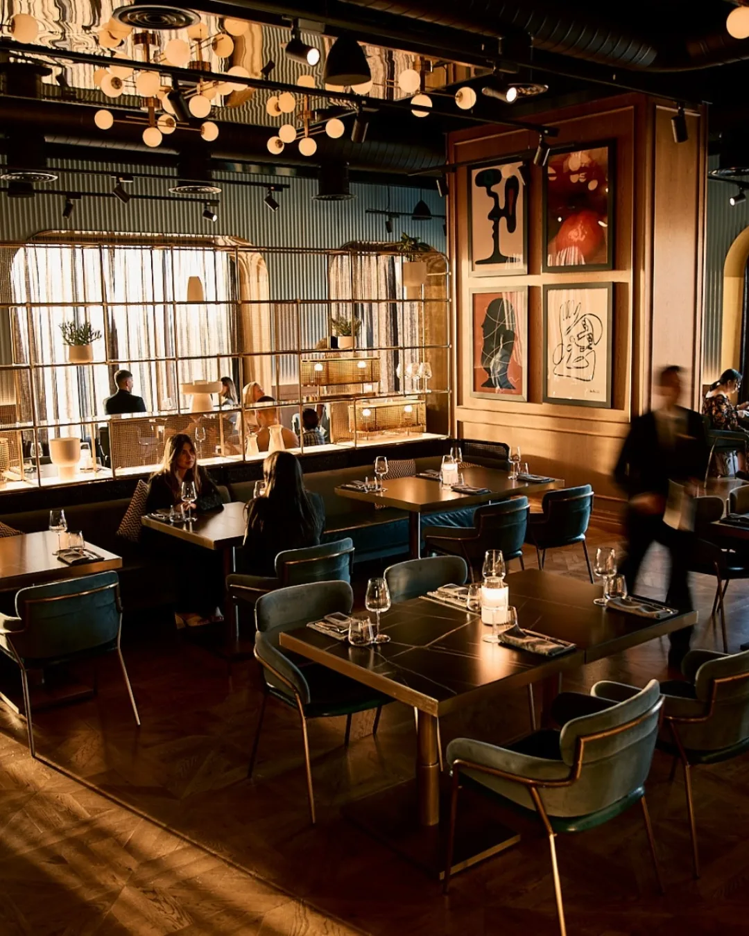 The dining room at Sofitel Adelaide