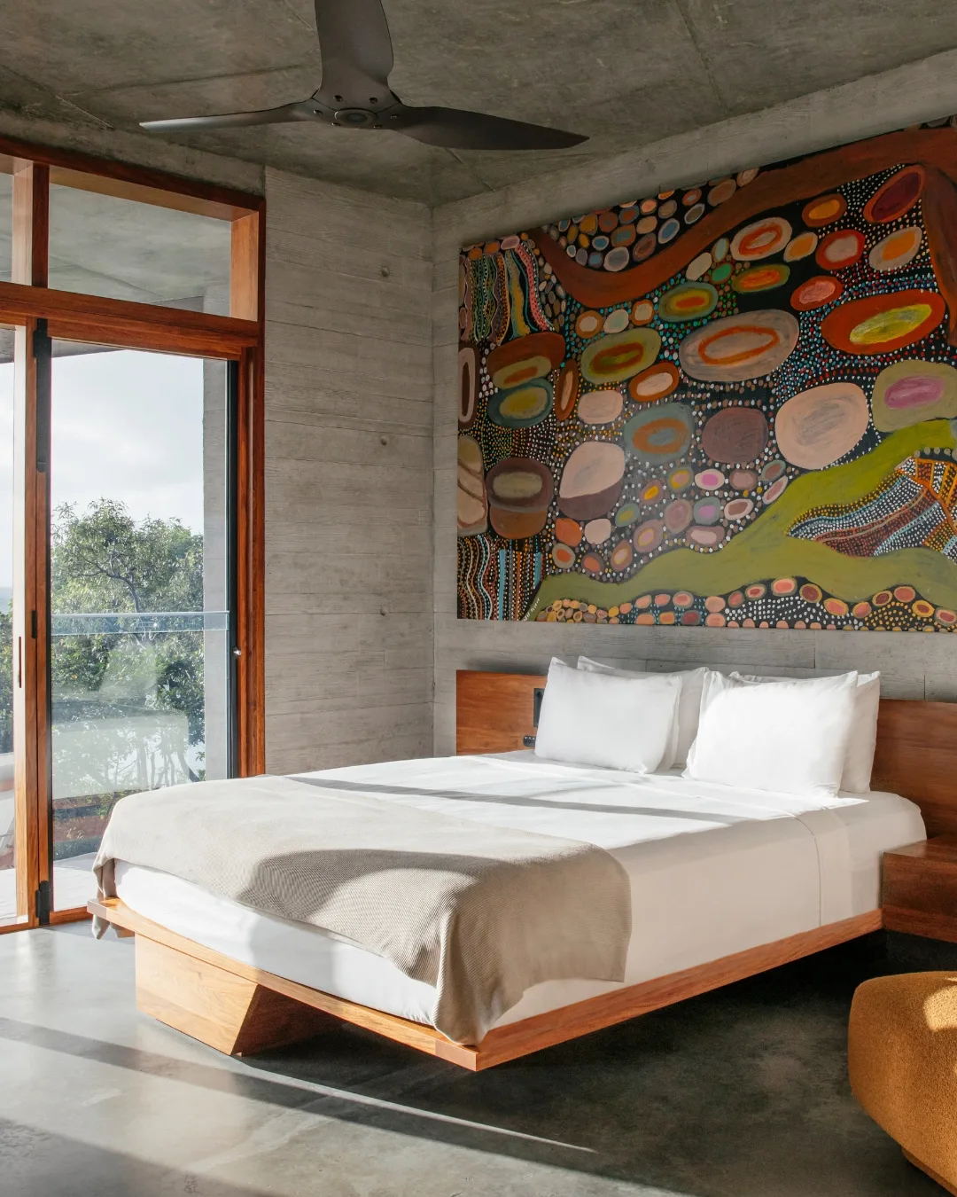 The bedrooms at The House at Lizard Island are a masterpiece in tropical modernity 
