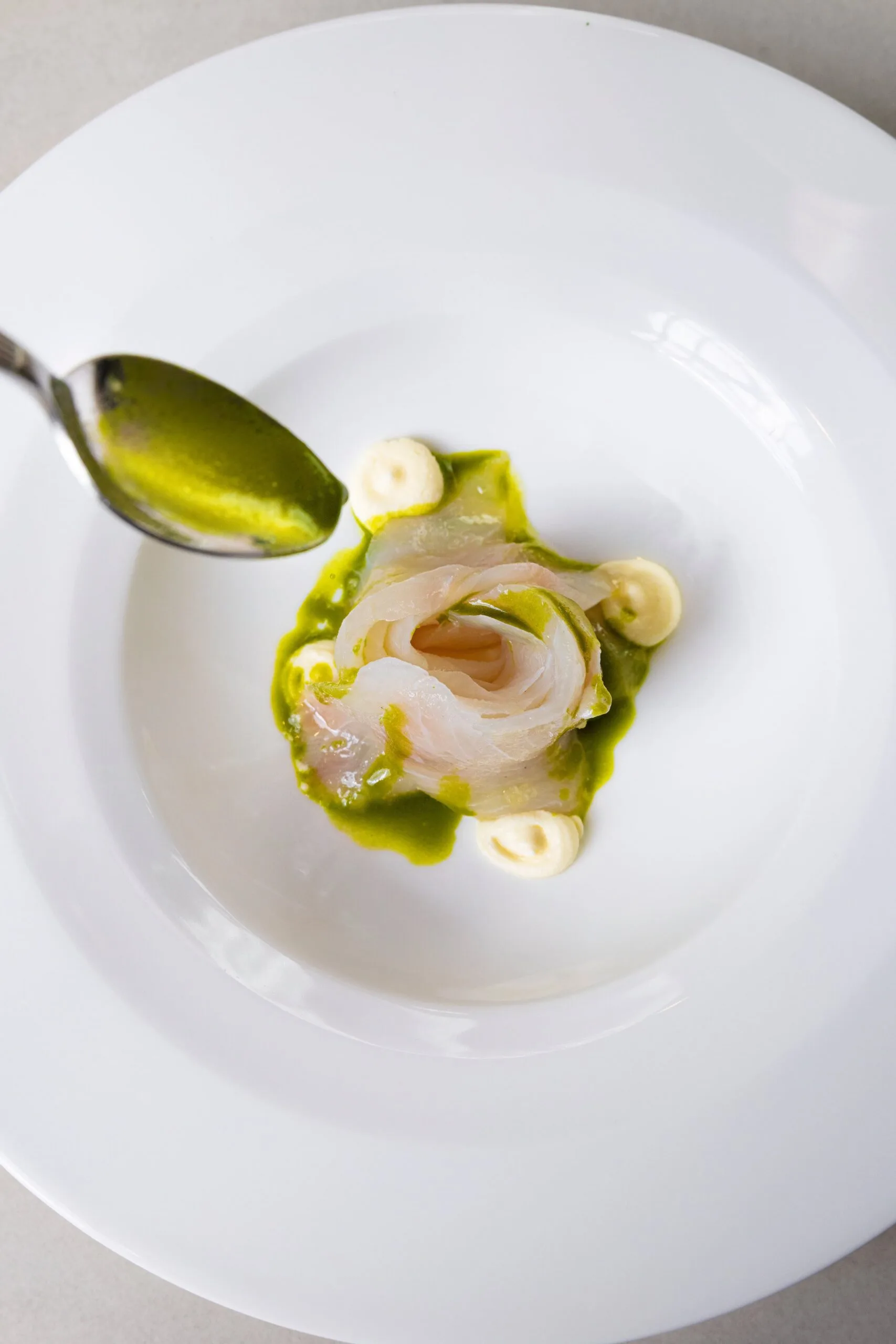 cobia sashimi at batica