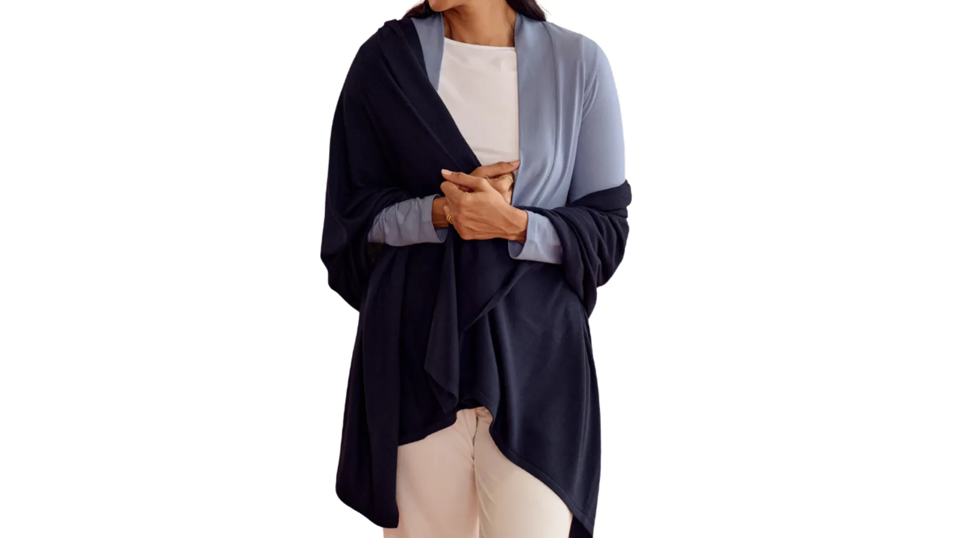 Bamboo Body Bamboo & Recycled Cashmere Wool Travel Wrap
