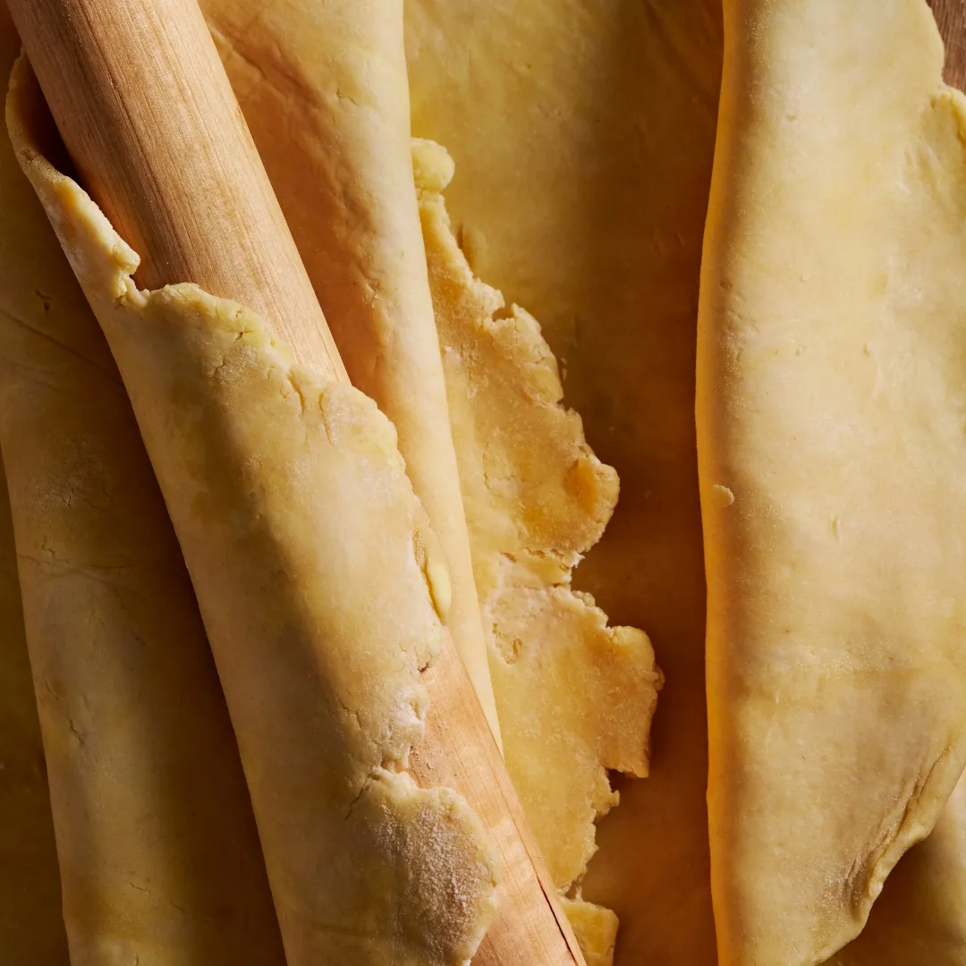 Flaky pie pastry