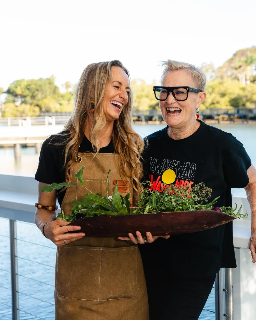 Mindy Woods and Christine Manfield cruise 