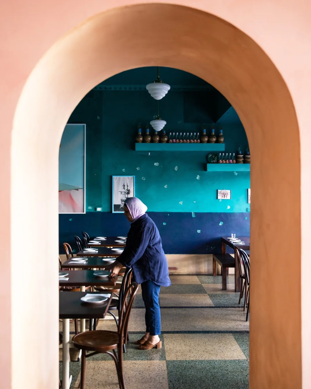 The interiors of Parwana Afghan Kitchen in Adelaide 