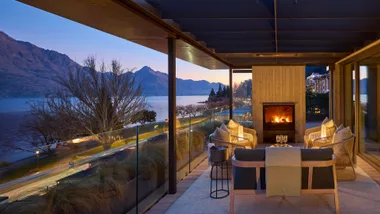 This luxury Queenstown lodge is home to New Zealand’s only two-Michelin-starred restaurant