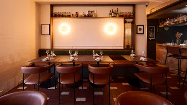 Interior of Minima restaurant in Yarralumia, ACT