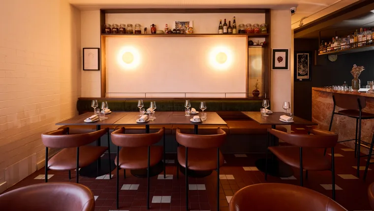 Interior of Minima restaurant in Yarralumia, ACT