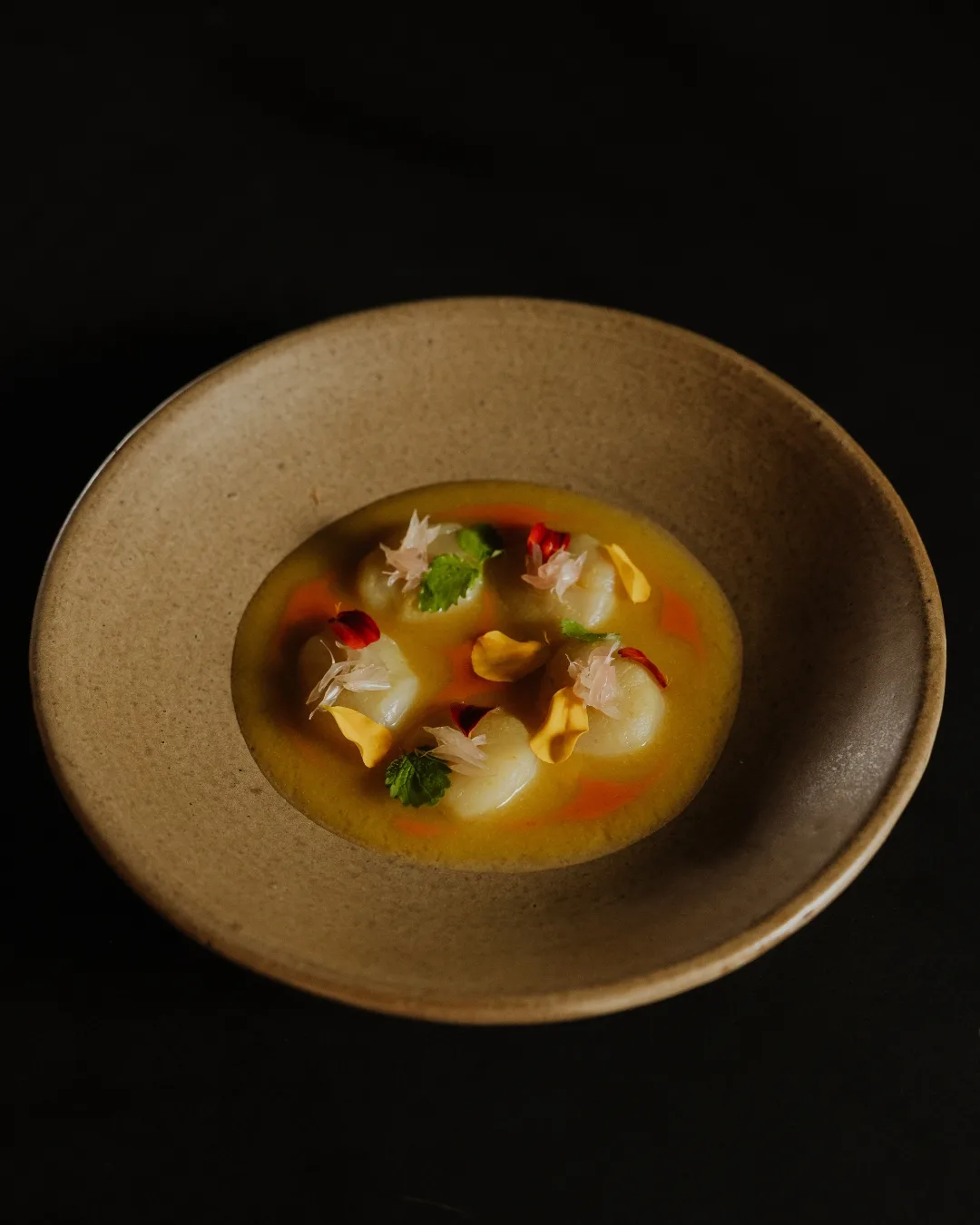 Scallops sitting pretty as a picture 