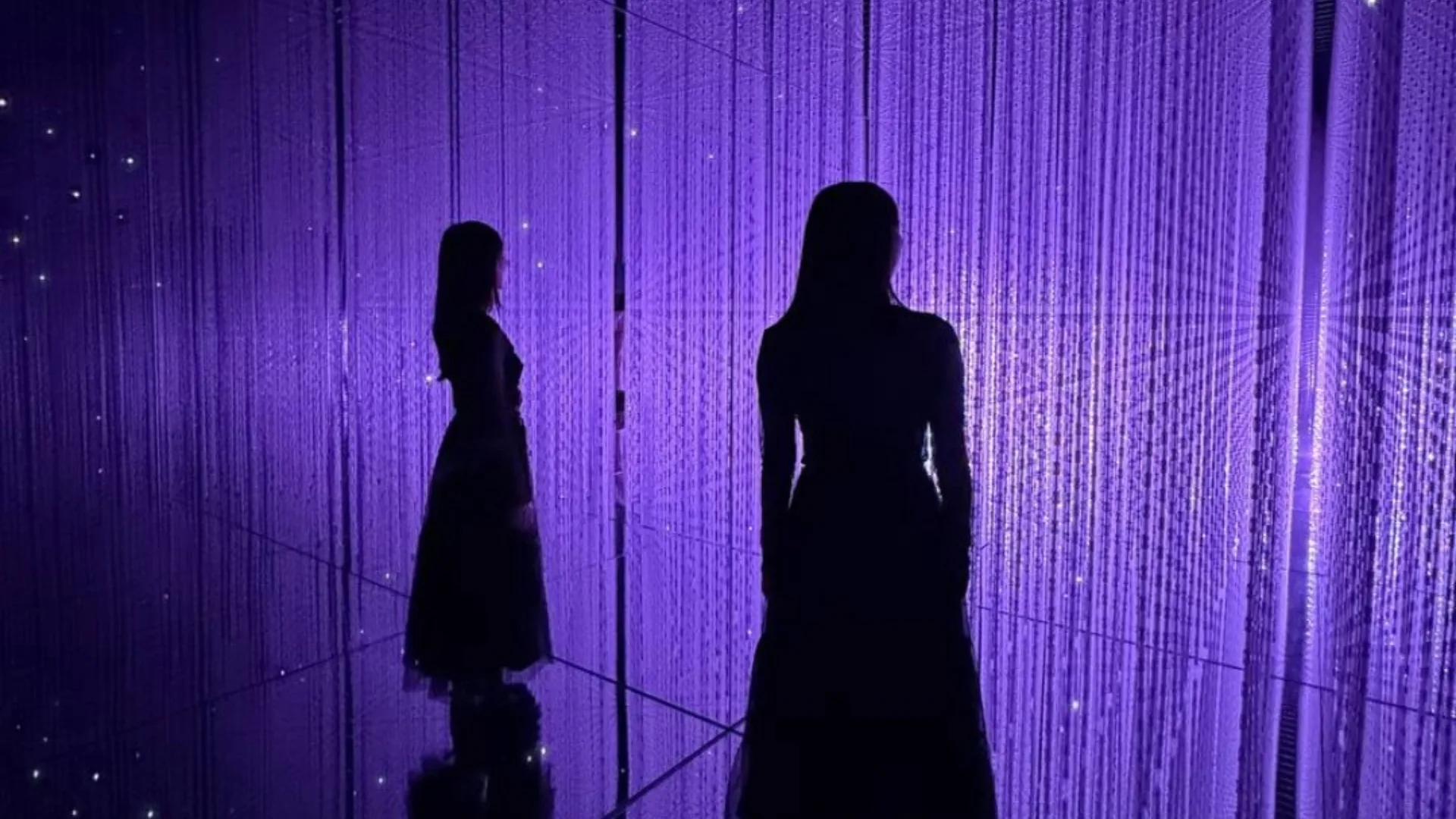 Crystal Universe, where thousands of mesmerising stars await at the ArtScience Museum's teamLab Future World in Singapore