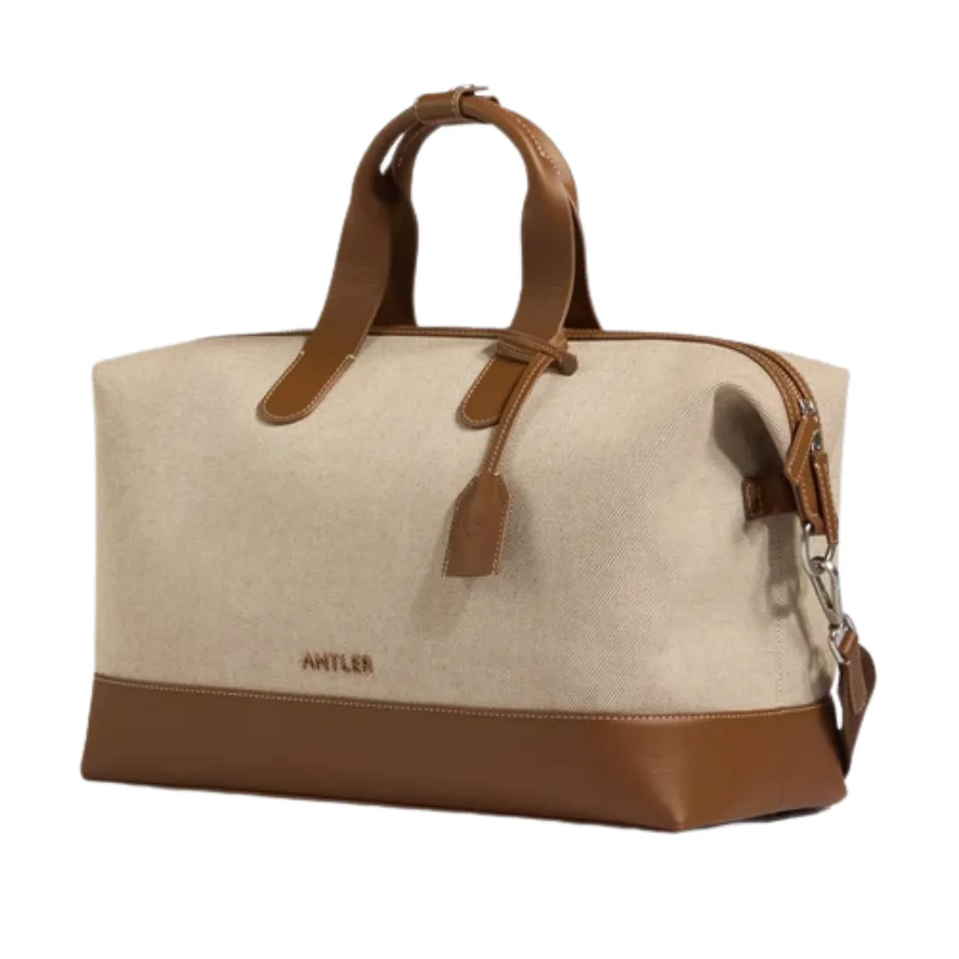 Heritage Overnight Bag in Natural