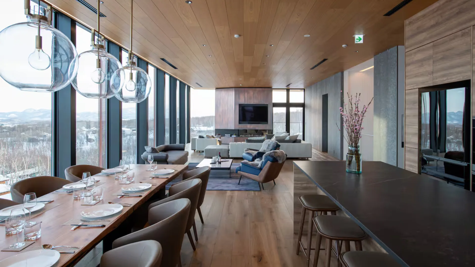 Intuition Penthouse, a luxury Airbnb in Japan in Niseko