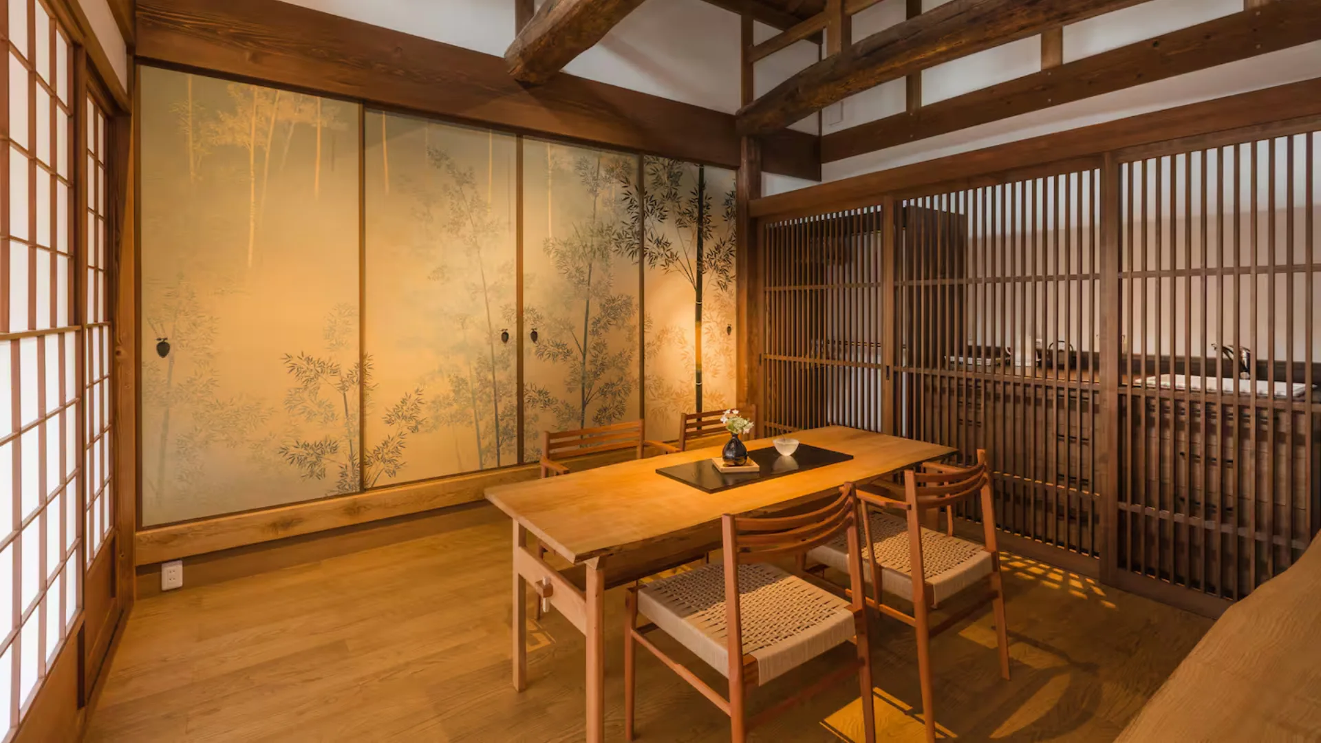 Kyoto MACHIYA with garden woodbath, a traditional Airbnb in Japan