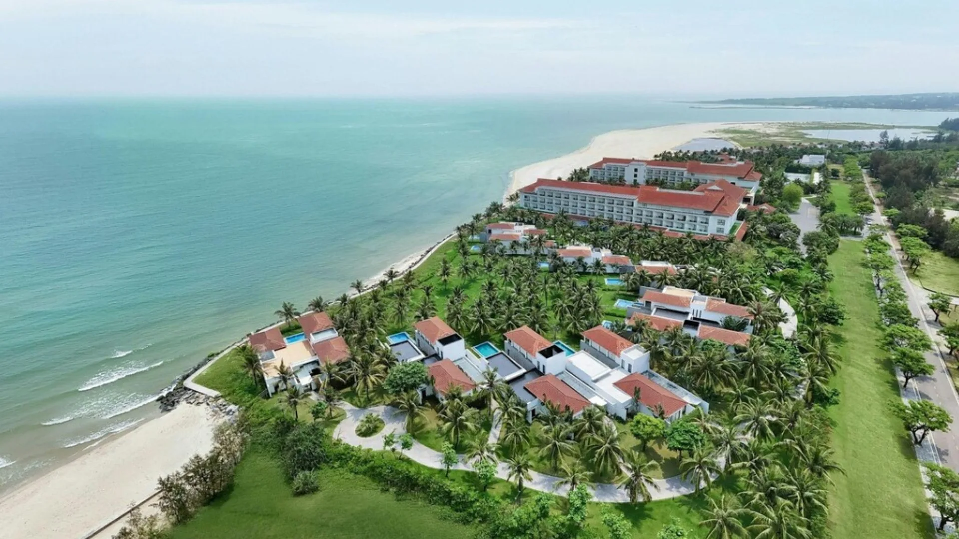 Renaissance Danang Hoi An Resort and Spa located on the Vietnamese coastline