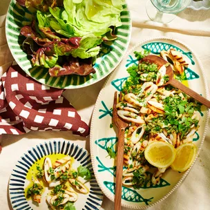 Trisha Greentree's grilled calamari