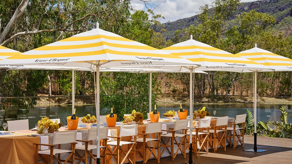 Veuve Clicquot launches its first-ever Sun Escape at a remote luxury lodge in the outback