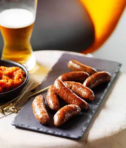 Stokehouse: Merguez with tomato ginger jam