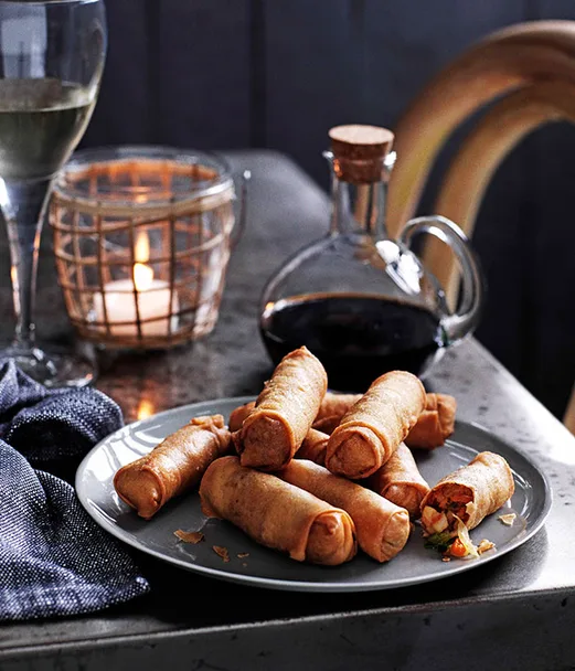 Indonesian spring rolls (Lumpia)