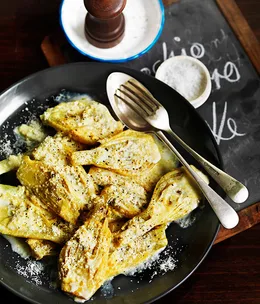 Finocchi al burro e latte (fennel with butter and milk)
