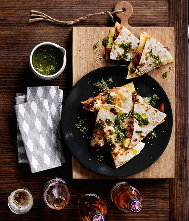 Blackjack quesadillas