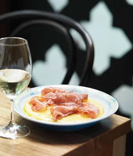 Guy Grossi: Polenta with sopressa