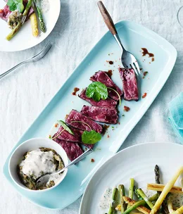 Dietmar Sawyere: Seared wagyu carpaccio