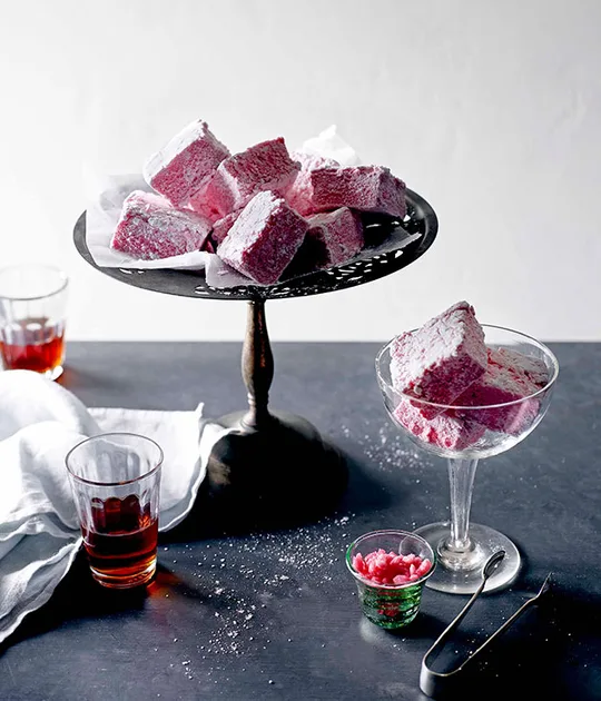 Philippa Sibley: Raspberry marshmallows | Gourmet Traveller