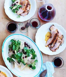 Guy Grossi: Turkey saltimbocca with cranberries