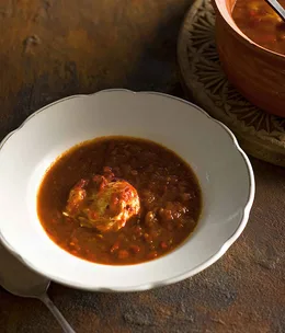 Frank Camorra: Sopa de tomate al comino (Tomato and cumin soup)