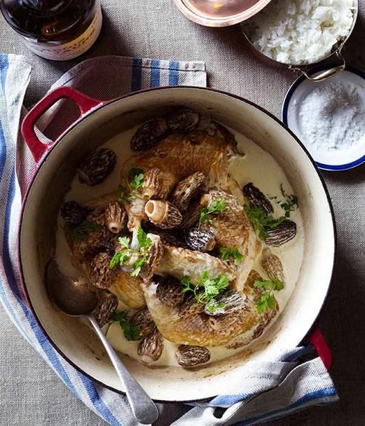 Jacques Reymond: Chicken with vin jaune from the Jura