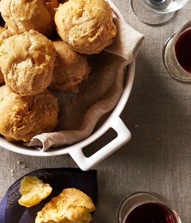 Jacques Reymond: Gougères with Gruyère
