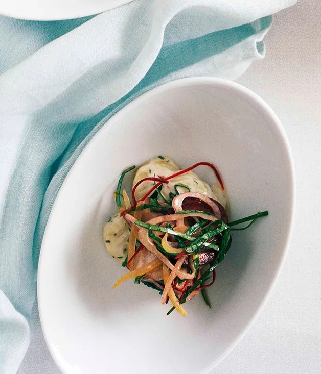 Octopus salad with chorizo and kipfler potatoes