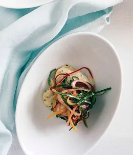 Octopus salad with chorizo and kipfler potatoes