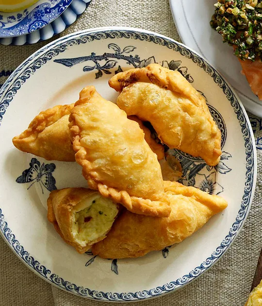 Salt cod empanadillas | Gourmet Traveller