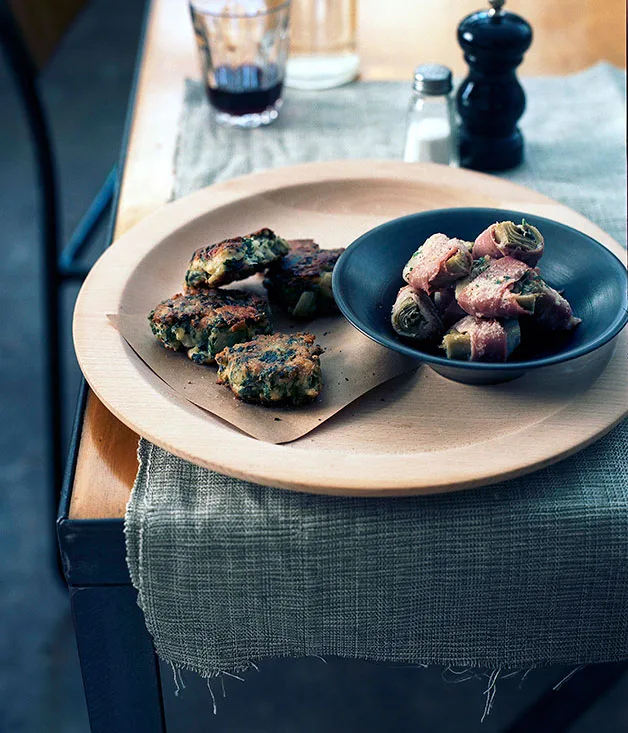 Silverbeet patties