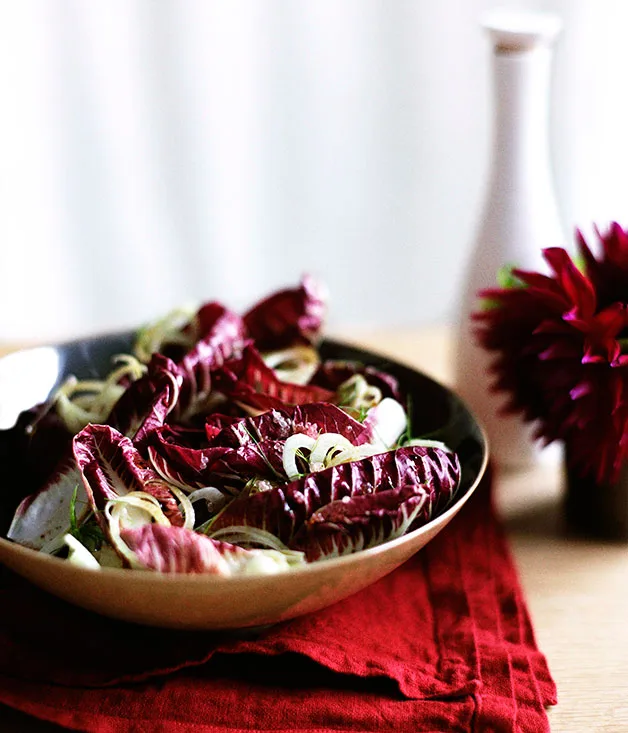 Insalata di radicchio e finocchio