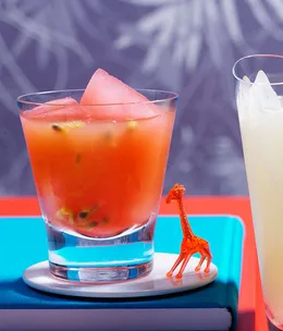Passionfruit and Ruby Grapefruit Punch