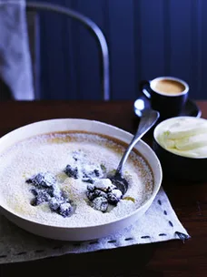 Preserved cherry clafoutis
