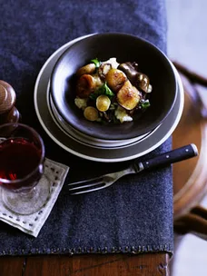 Mushroom and chestnut risotto