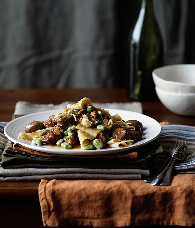 Veal ragù with fresh pasta