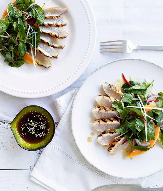 Kingfish tataki | Gourmet Traveller
