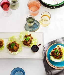 Quail lettuce delight