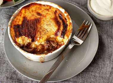 Braised lamb neck moussaka