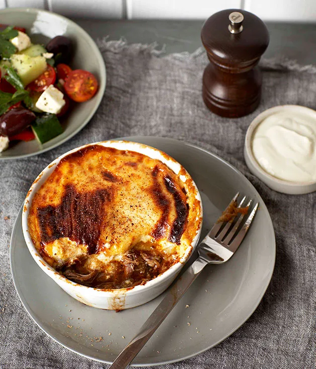 Braised lamb neck moussaka