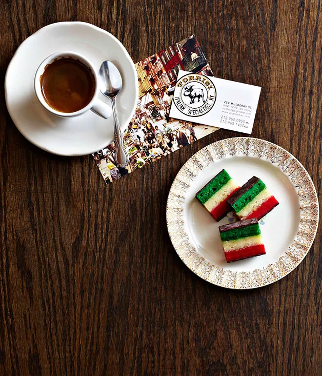 Tricolour cookies
