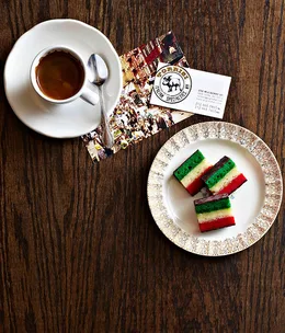 Tricolour cookies