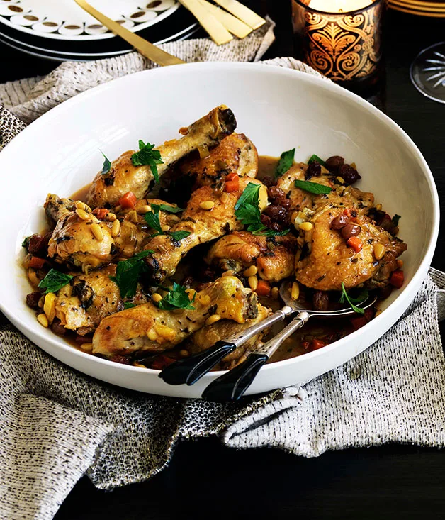 Chicken agrodolce