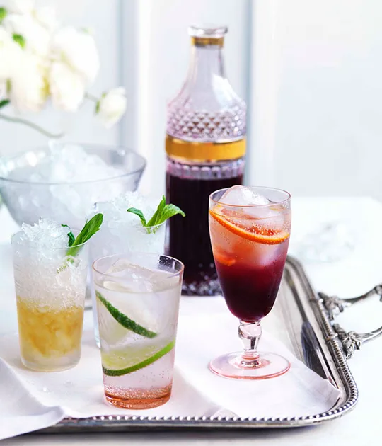 Blackberry-vanilla cordial recipe | Gourmet Traveller